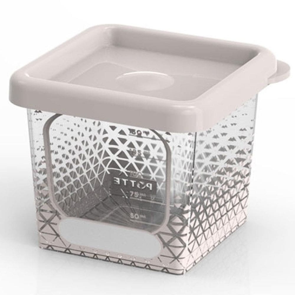 Pote Alimentos Transparente Pequeno 150 Ml Tampaad0091 Potte