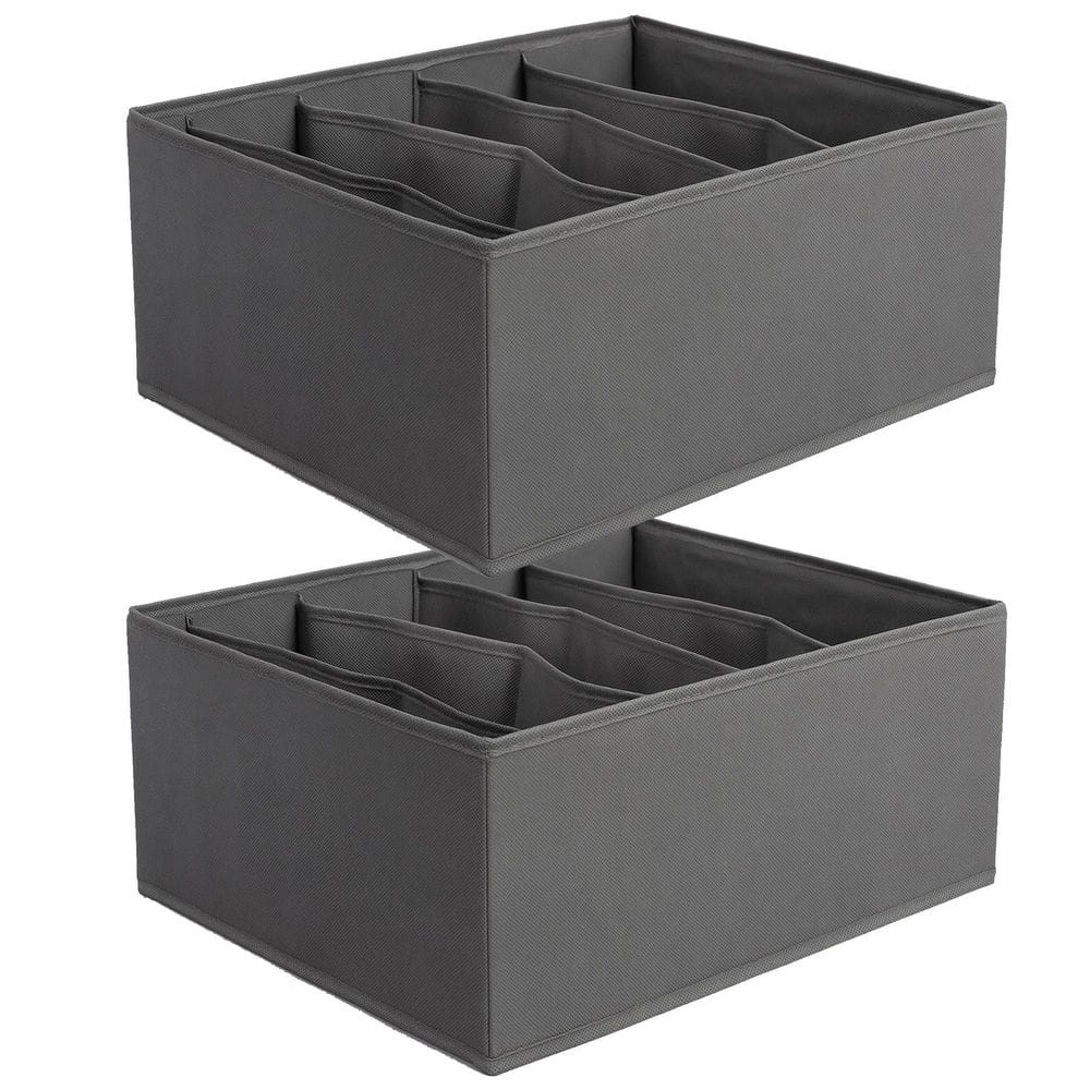 Kit 2 Organizador Gaveta Colmeia 6 Divisórias Roupa Íntima