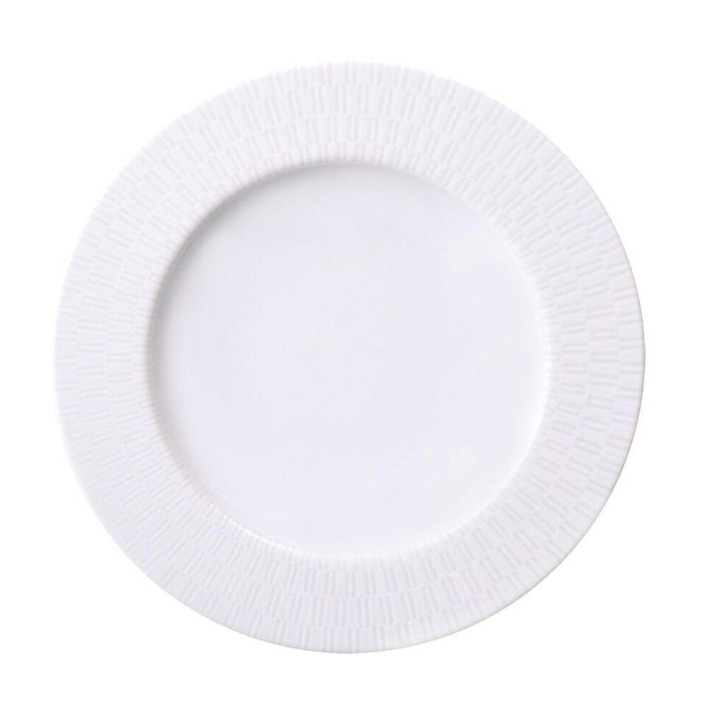 Prato Raso Jantar 28Cm Santorini Porcelana Branco Tramontina