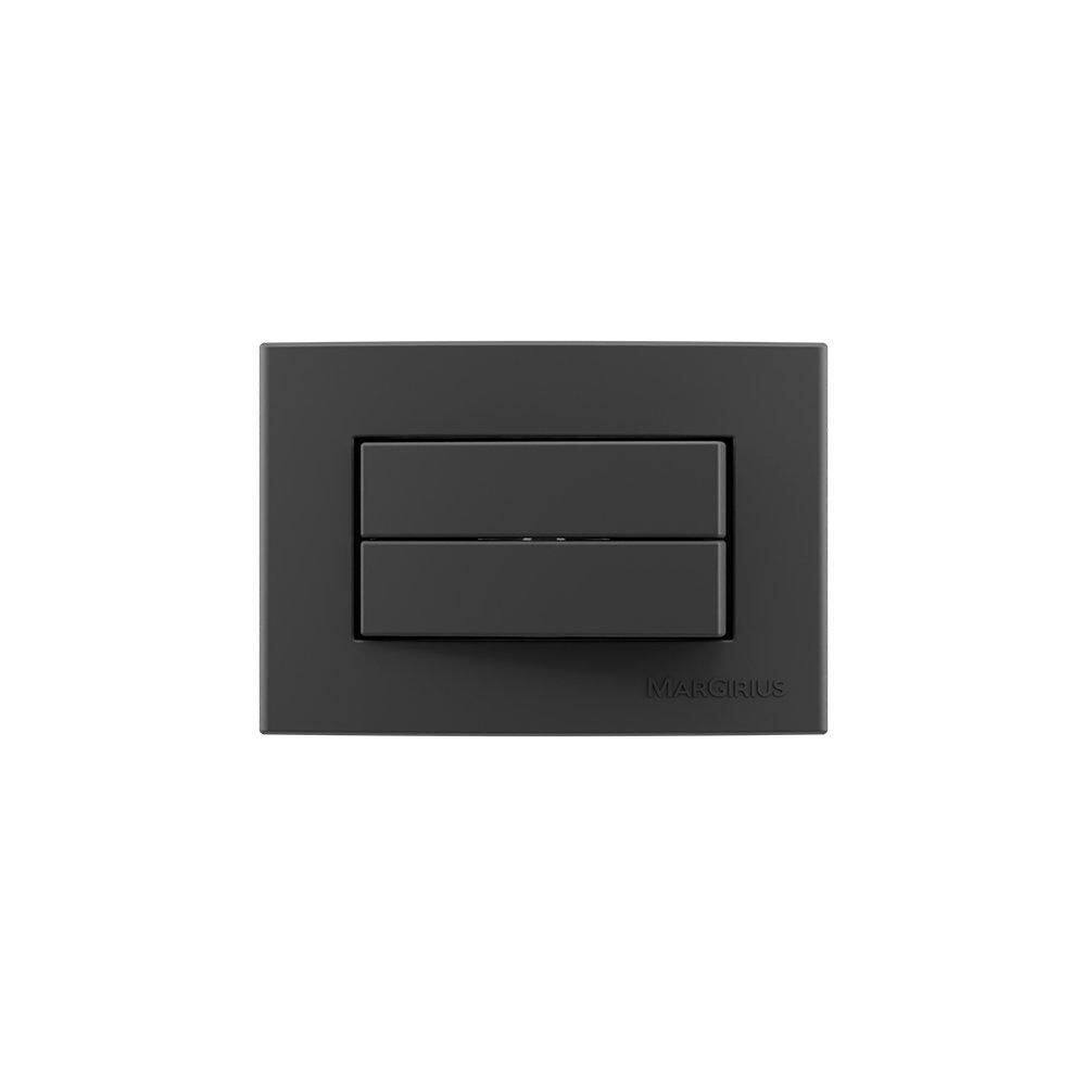 Placa Móveis 65X45 Interruptor Duplo Margirius Sleek 10A