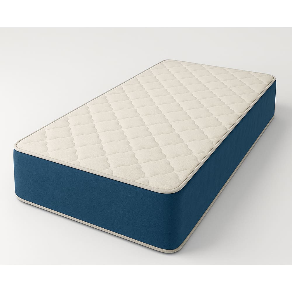 Colchão D33 88x188x17 - Lateral Azul PREMIUM