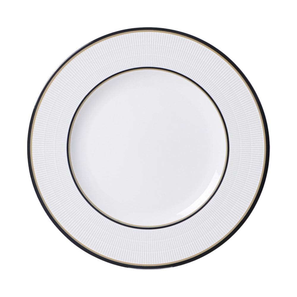 Prato De Sobremesa 21Cm Sienna Porcelana Decorada Tramontina