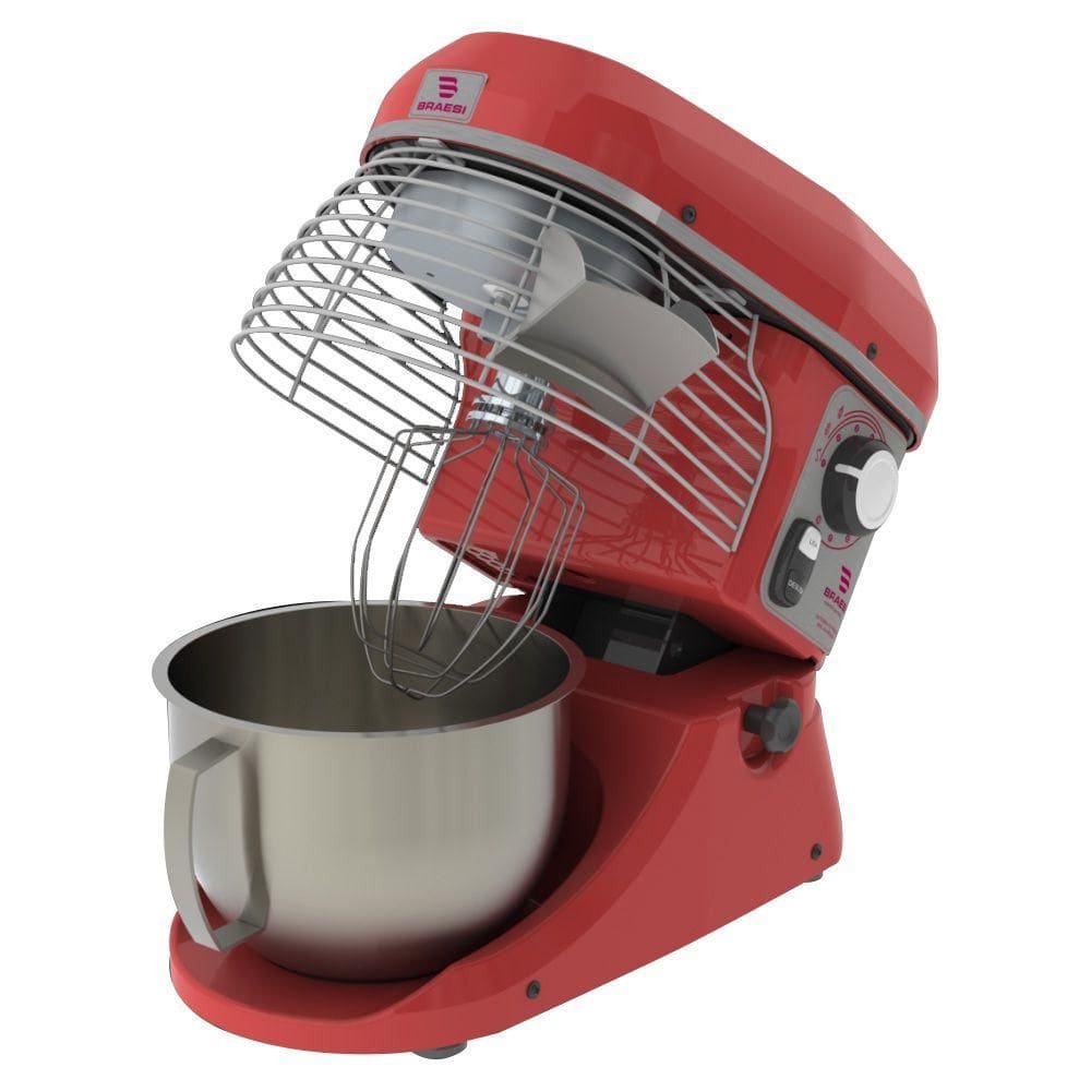 Batedeira Planetária Braesi 5 Litros 1/4cv BPEL-05 Premium BIVOLT