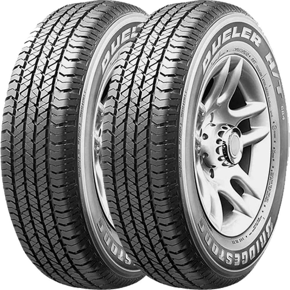 Combo 2 Pneus 255/65r17 110T Dueler Ht684 II Eco Bridgestone