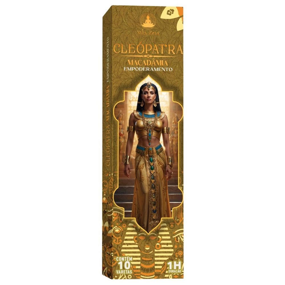 Incenso Linha Egípcia E Hindus 0% Carvão M C/10 Varetas