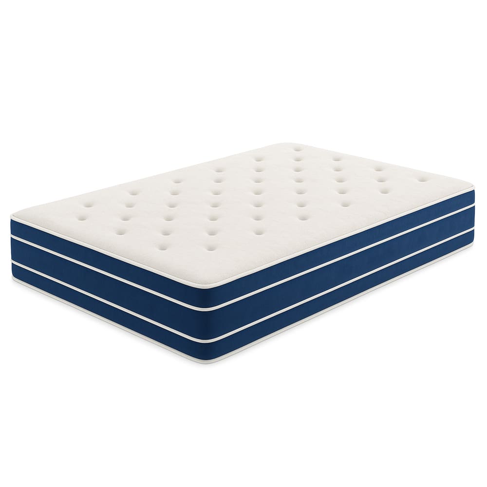 Colchão Molas Ensacadas 88x188x28 - Lateral Azul PREMIUM