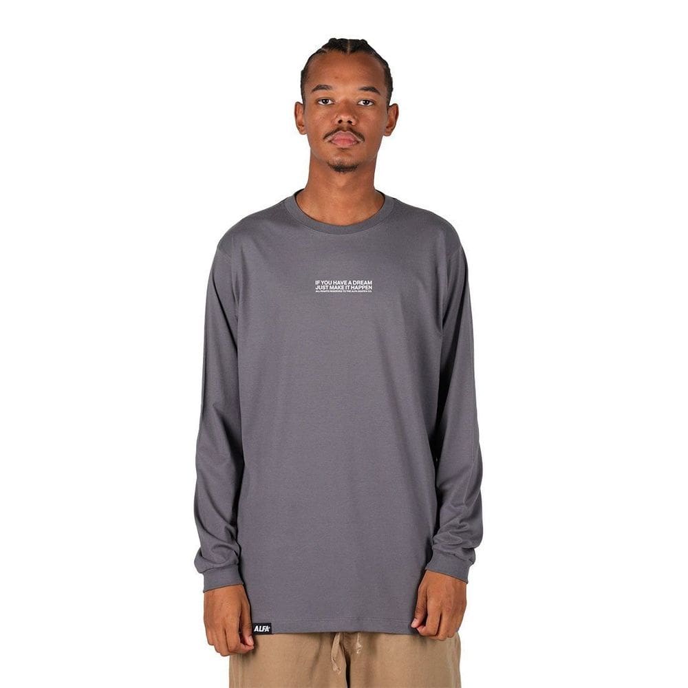Camiseta Alfa Distortion Manga Longa