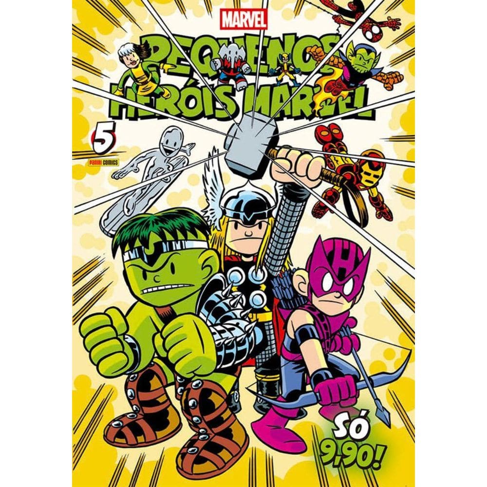 Pequenos Heróis Marvel 05