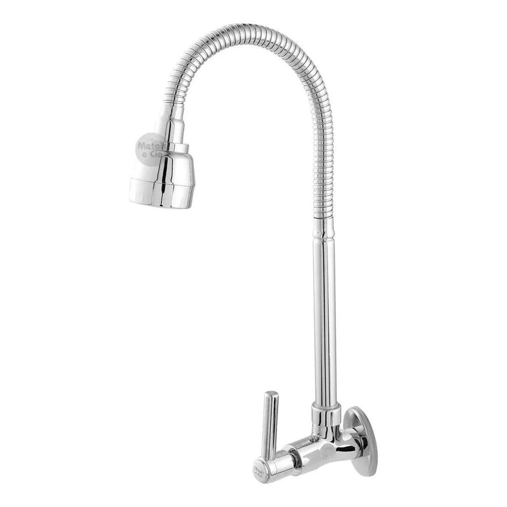 10X Torneira Parede Gourmet Flexível Chuveirinho Cozinha Pr