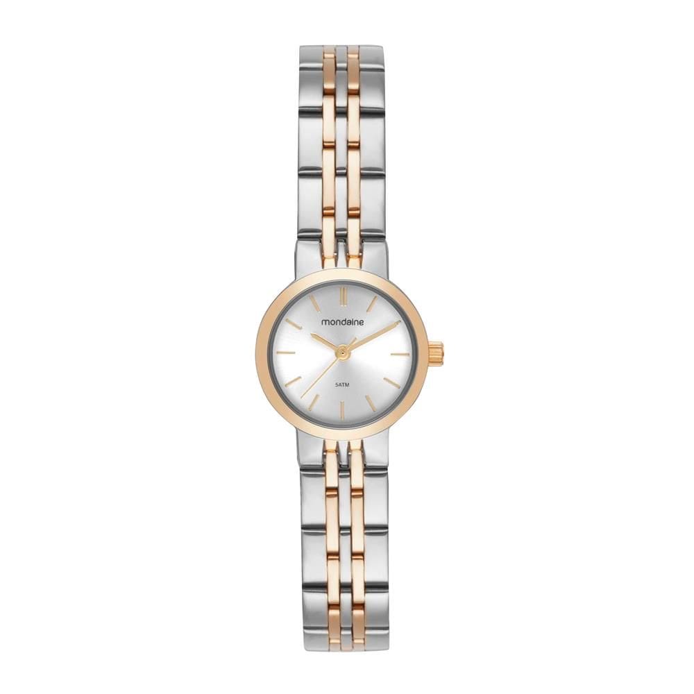 Relogio Mondaine Feminino Ref: 99816lpmvbe3 Casual Bicolor