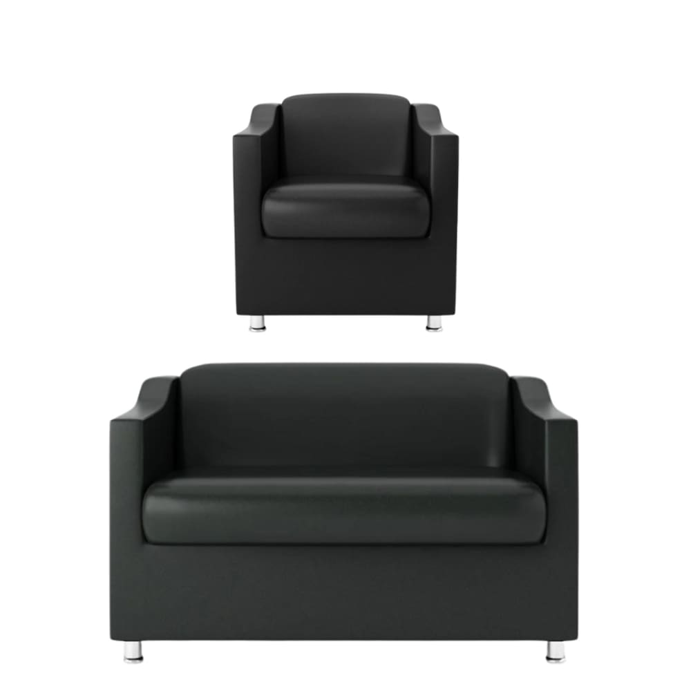 Namoradeira + Polt. Bia P/ Sala de Estar Consultório Clinica Hospital Recepção Courino