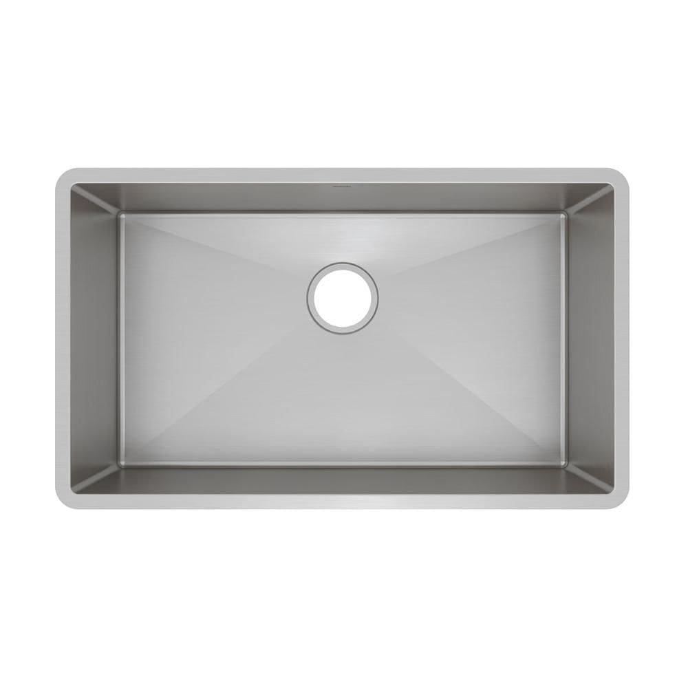 Cuba Mekal Reta LR70 em Aço Inox Escovado 70x40x23 cm com Válvula