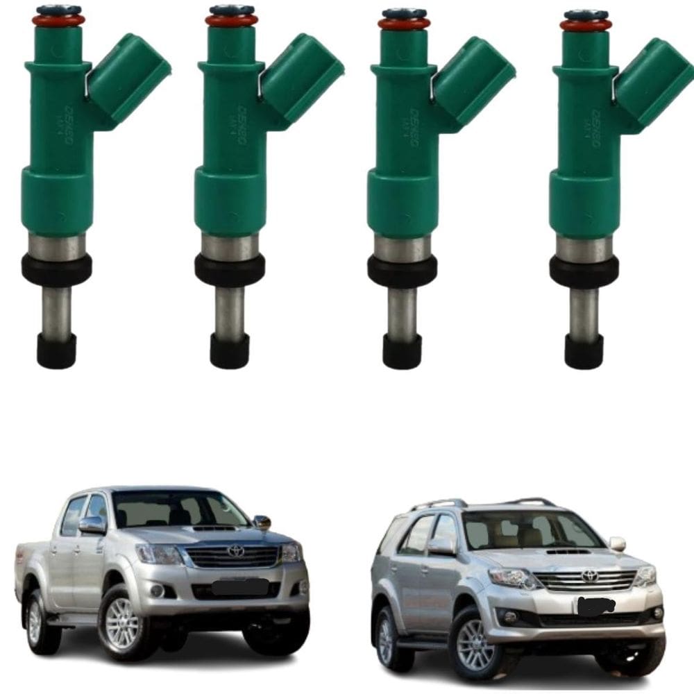 4 Bicos Injetor Hilux 2.7 Flex 2012 A 2021 Denso 232500C040