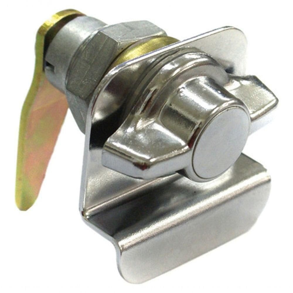 Maçaneta Ext Porta Lat Linha Agrícola Baús ônibus Cromada [f103]