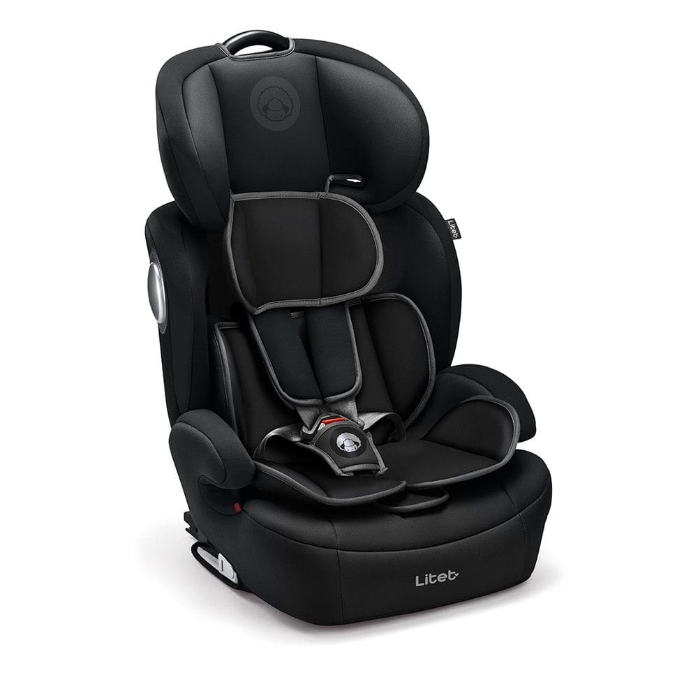 Cadeirinha Infantil para carro Safemax Fix 2.0 Isofix 9-36 Kg Preta Litet - BB459