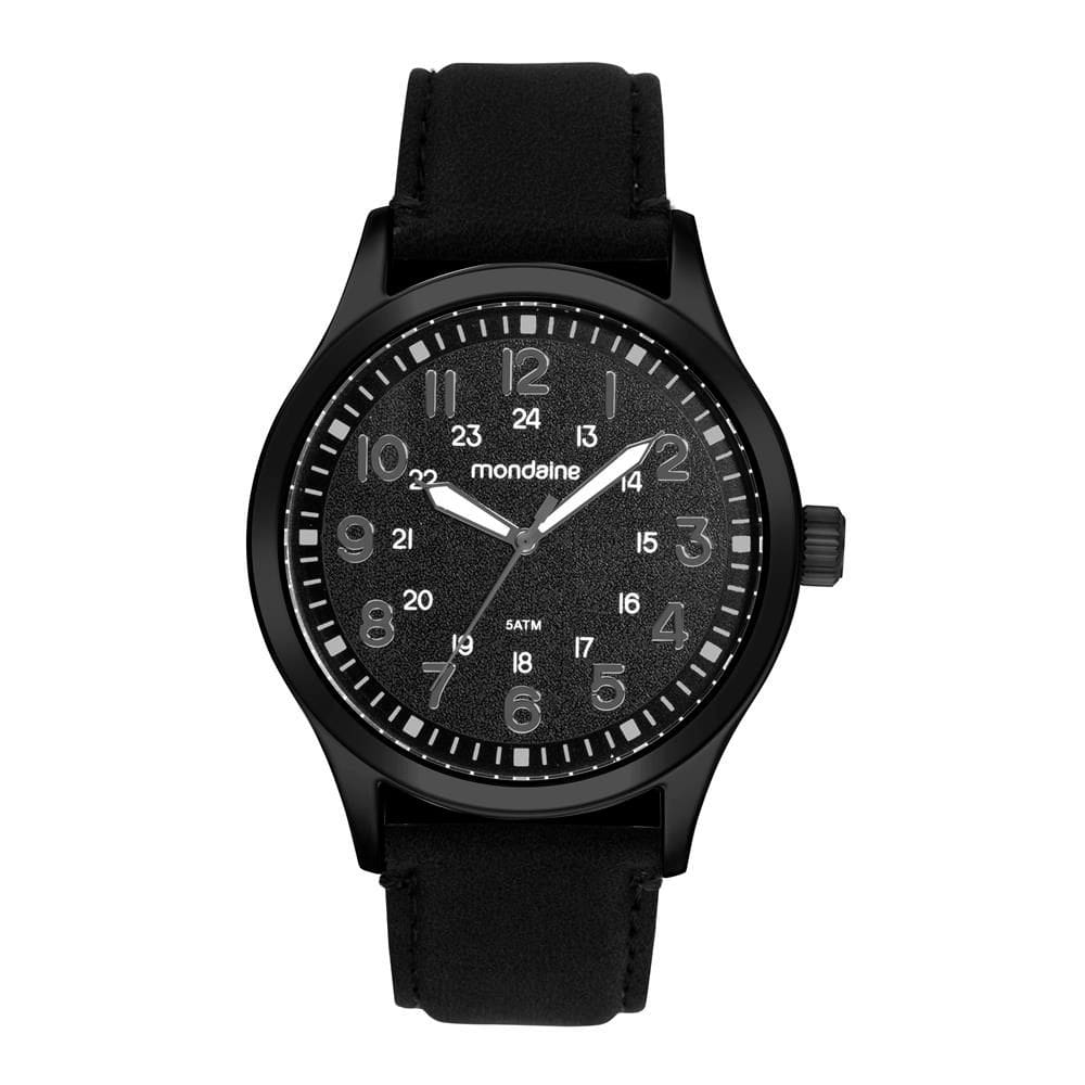 Relogio Mondaine Masculino Ref: 99827gpmvph1 Casual Black