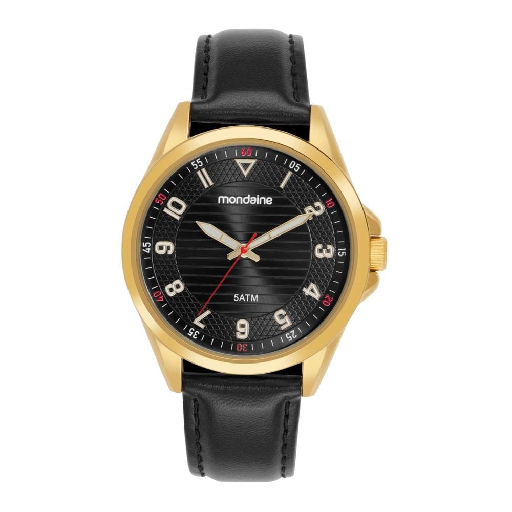 Relogio Mondaine Masculino Ref: 83527gpmvdh1 Casual Dourado