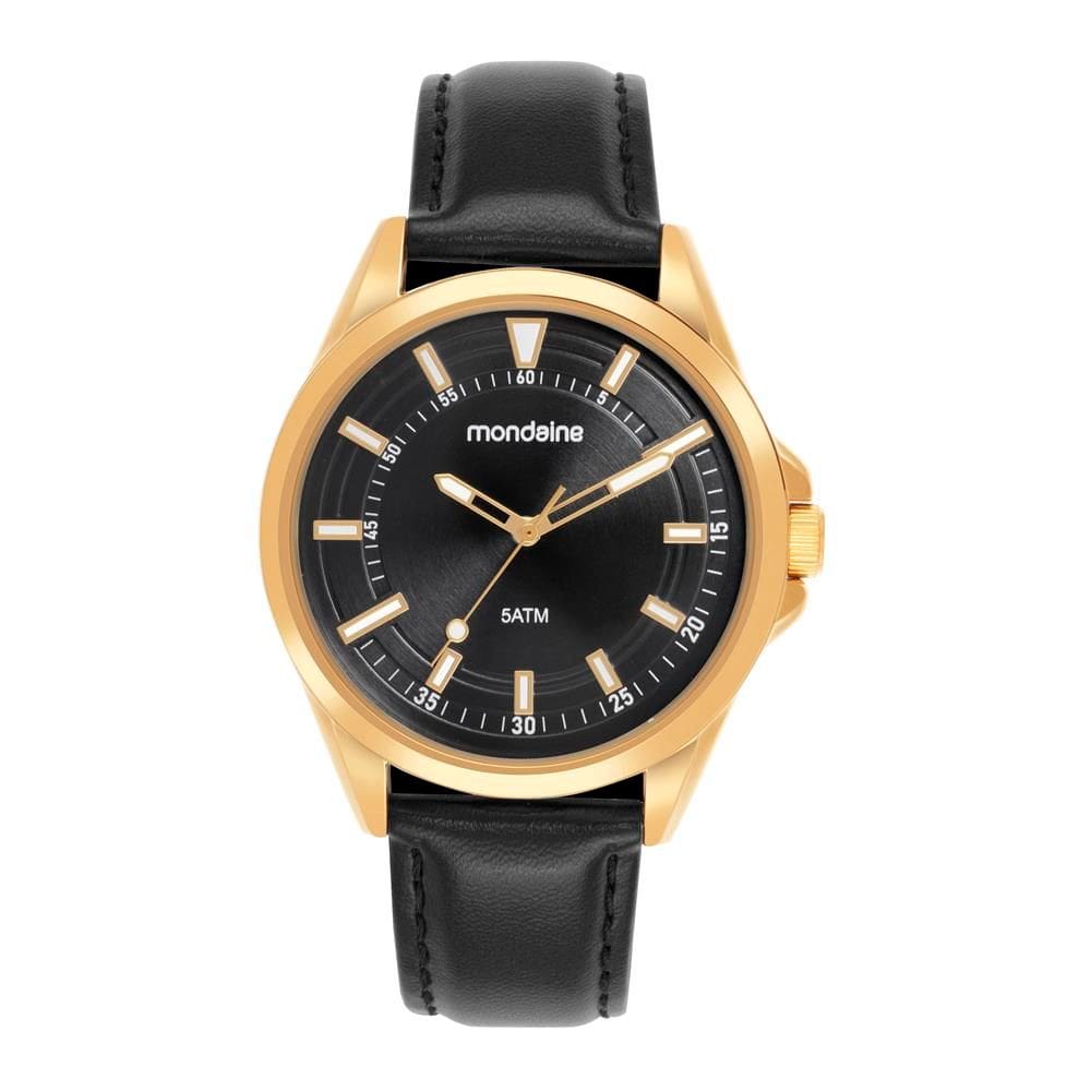 Relogio Mondaine Masculino Ref: 83528gpmvdh1 Casual Dourado