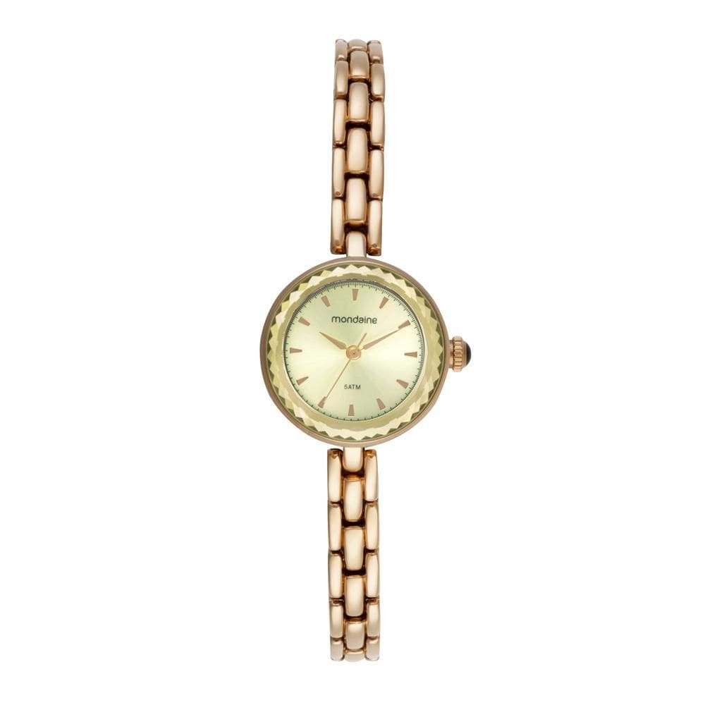 Relogio Mondaine Feminino Ref: 32938lpmvdm1 Bracelete Dourado