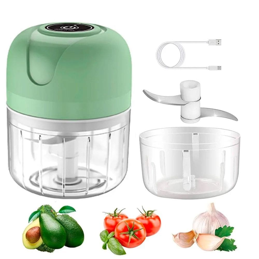 Mini Processador De Alimentos Sem Fio Para Preparos Eficientes