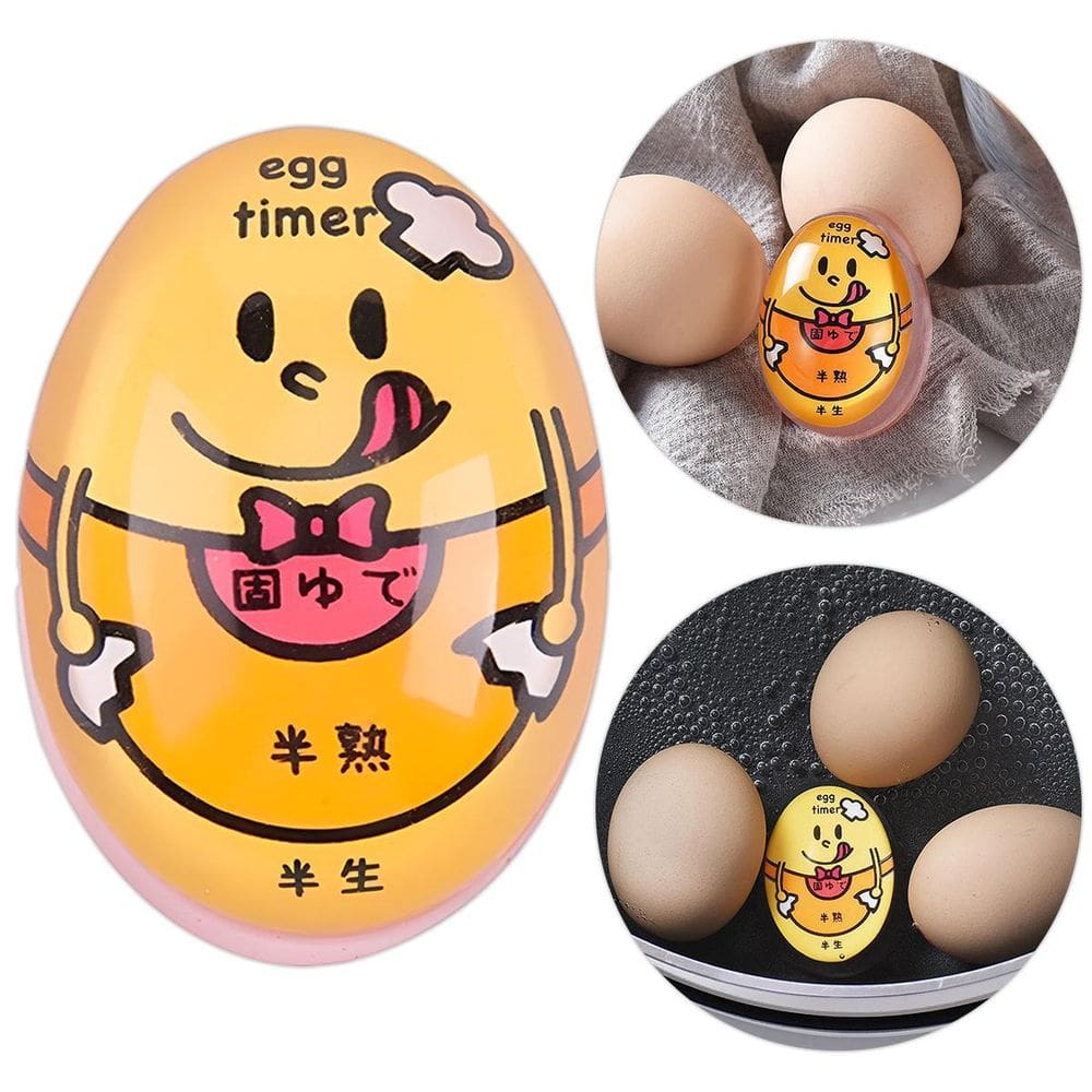 Temporizador E Termômetro Timer Ovo Cozido - Médio E Duro