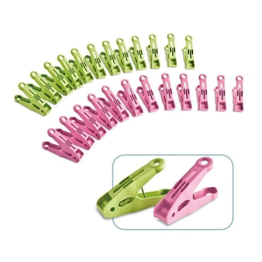 10X 48 Plastic Clothesline Fasteners Reinforced Nailer Asso