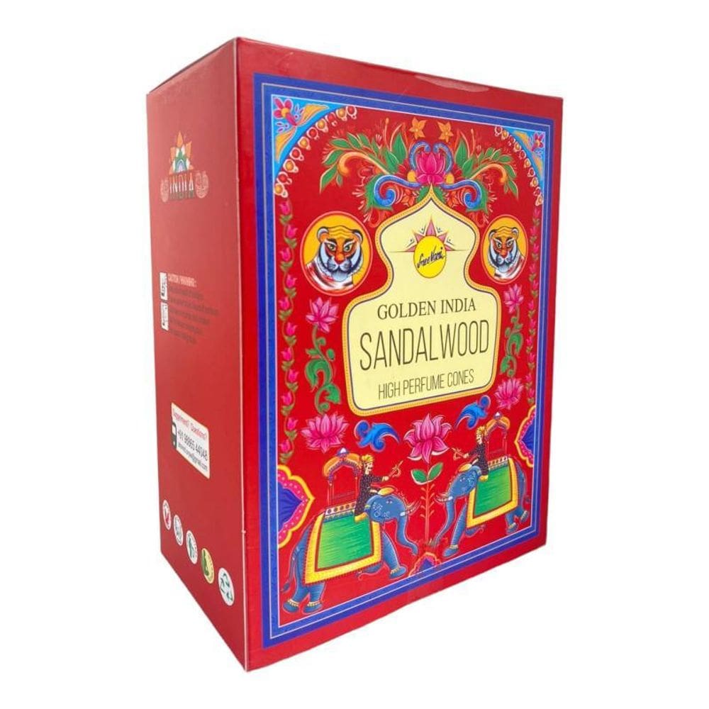 Incenso Cascata Indiano Atria 120 Cones - Selecione Aroma