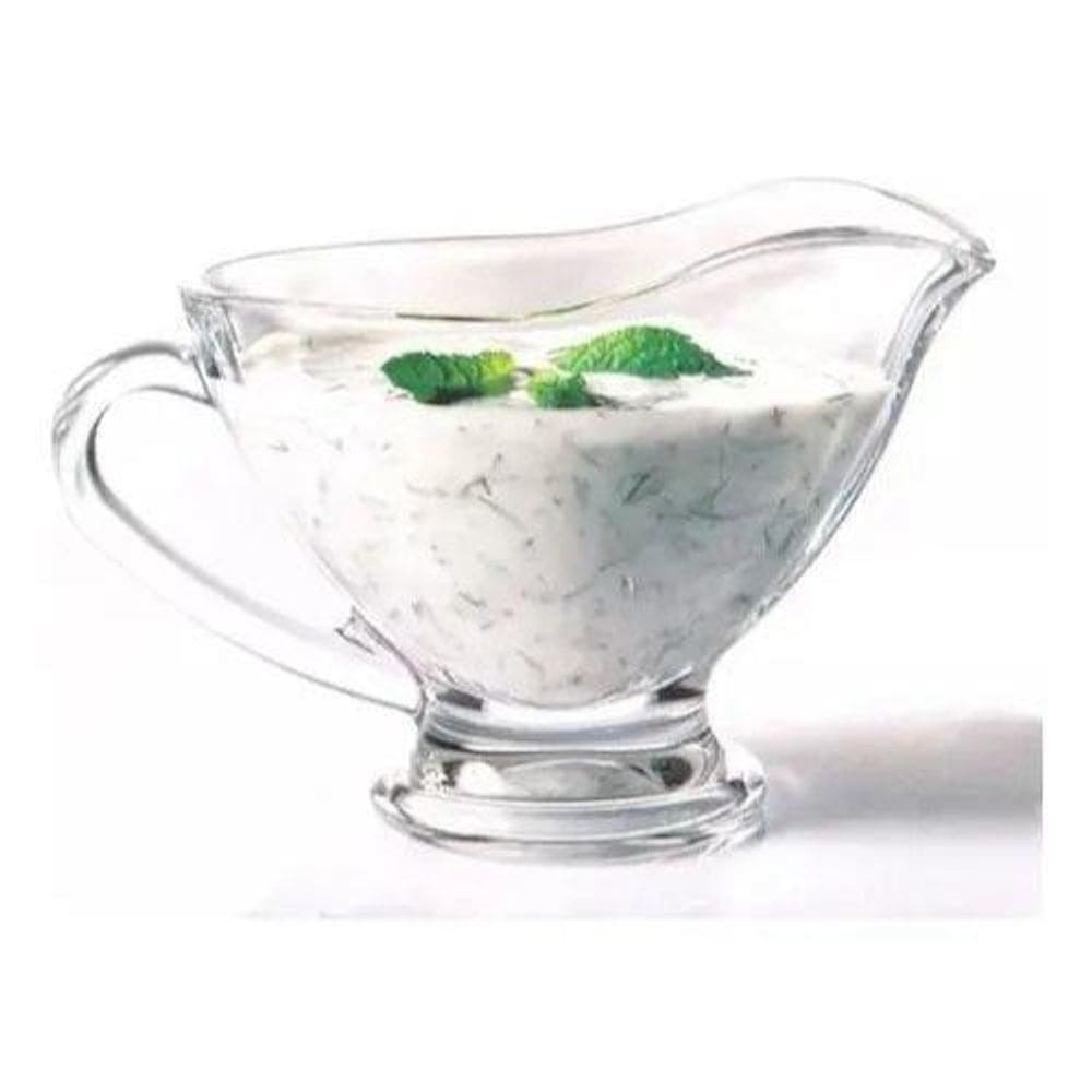 Molheira Vidro Com Alça Servir 250Ml 20 X 10