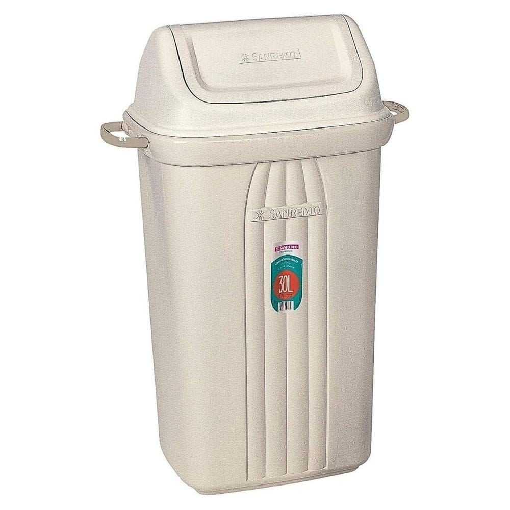 Lixeira Basculante 30L Plastico Sanremo 283