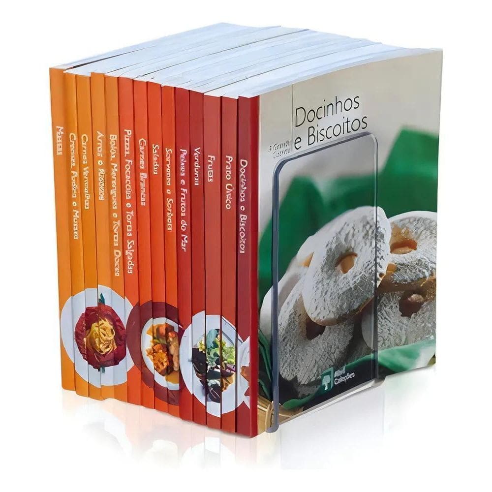 2X Bibliocanto Cristal Suporte Apoio Livro Separado Lateral