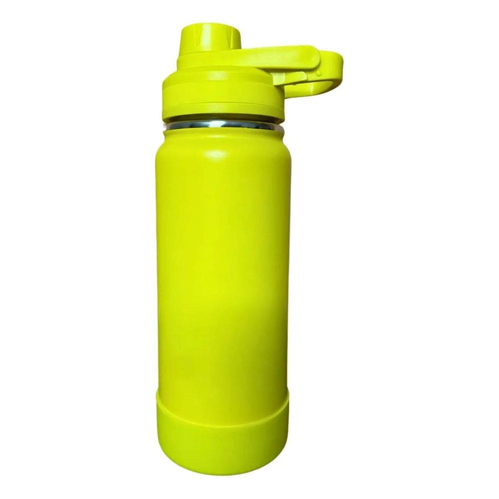 Garrafa Térmica Agua Gelada 600Ml Capinha Borracha Silicone