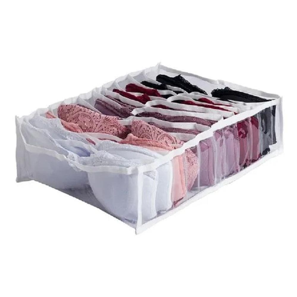 3X Colmeia Organizadora Gaveta Roupa Premium G G 40X30X10 Co