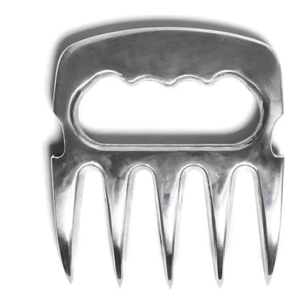 2X Garra Bugtech De Urso Para Churrasco Alumínio Metal Polid