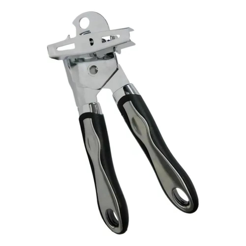 Abridor De Lata Automático Emborrachado Pratico E Eficiente