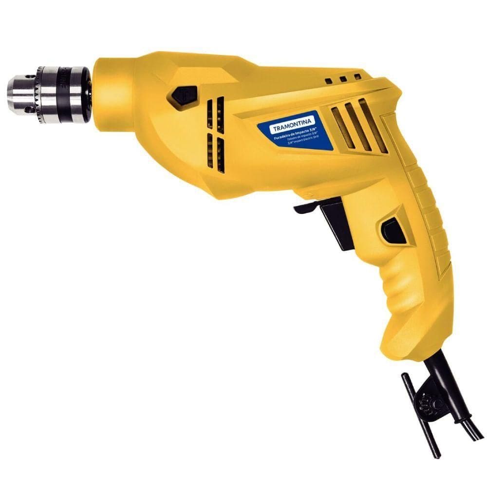 Furadeira De Impacto 3/8” 500 Watts 220 Volts Sistema De Reversão De Rotação - 42362220 - Tramontina