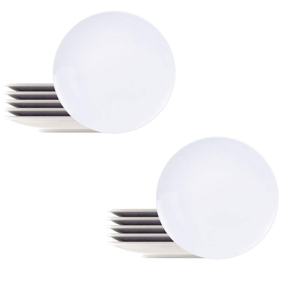 Prato Raso Porcelana Leonora 25Cm 12 Un Tramontina 96010/204