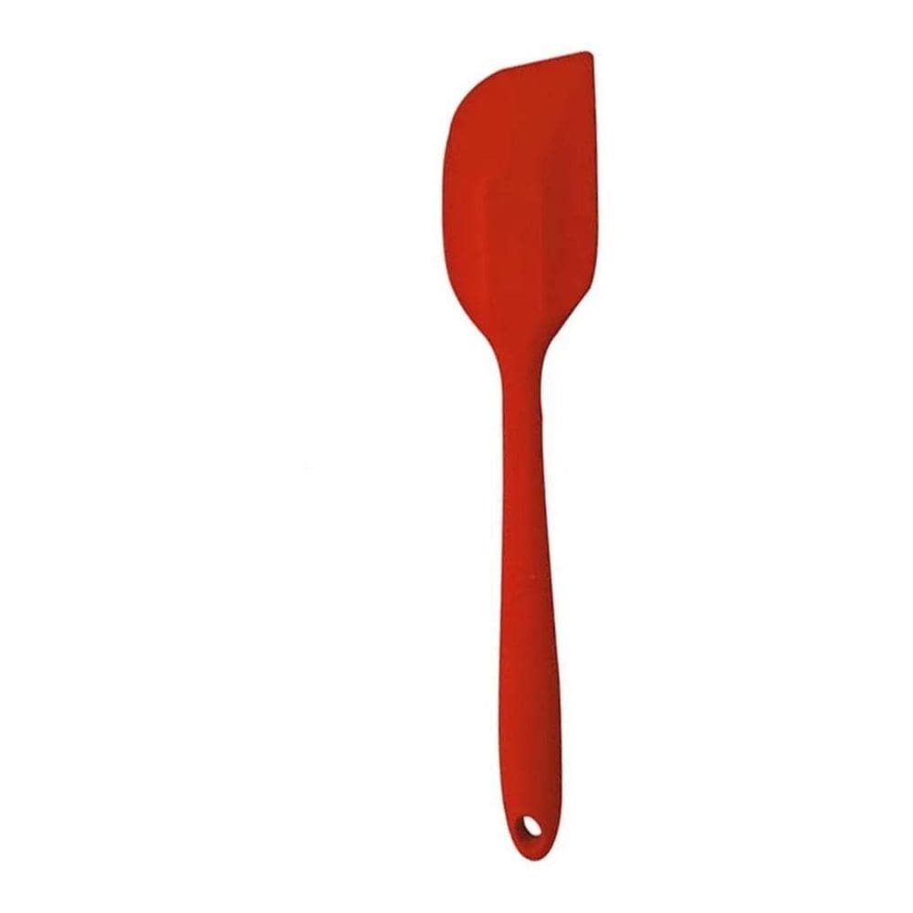 Espatula Hiperfesta Silicone 20 Cm Pão Duro Cor Vermelho