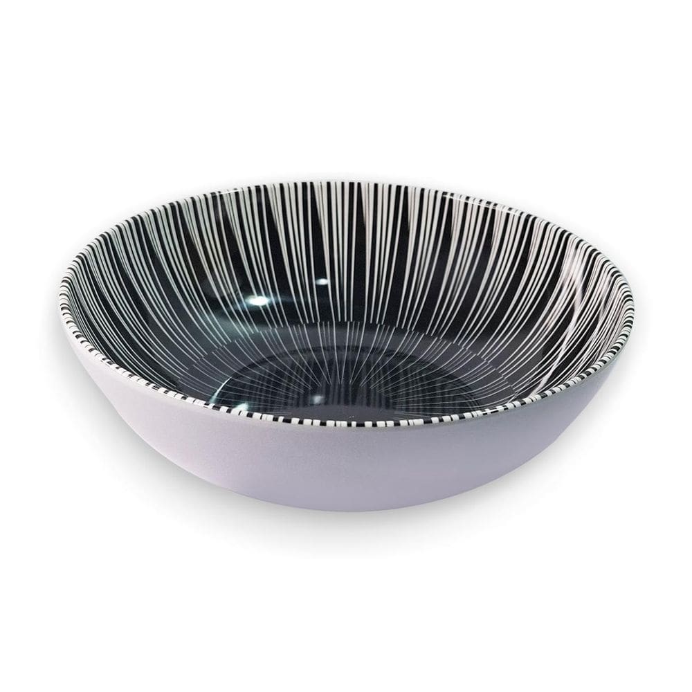 Bowl Linha Psicodélica Preta 19Cm - Ad