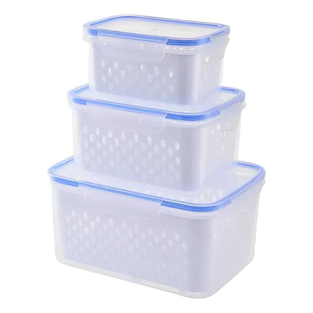 10X Organizador Geladeira Alimentos Frutas Verduras Kit Com