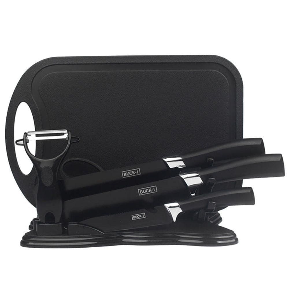 Faca De Chef Premium - Conjunto Completo Com 7 Peças Para Culinária Perfeita