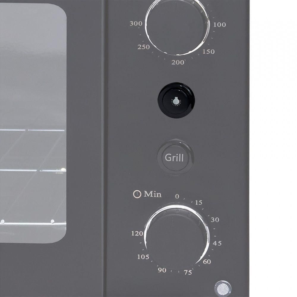 Interruptor Com Botão Da Lâmpada Para Fornos Preto Bivolt