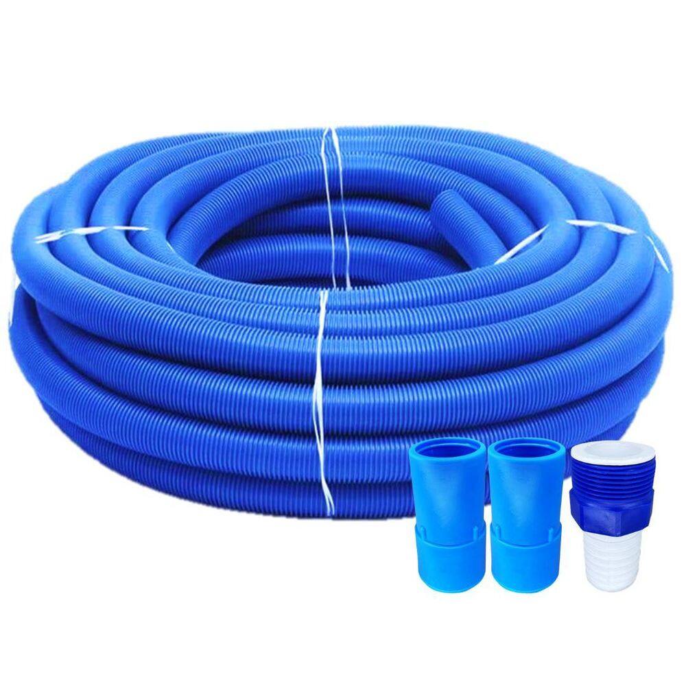 Mangueira 4M Ecológica Para Piscinas + Ponteiras E Adaptador