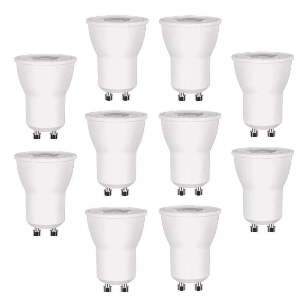 2X Kit10 Lâmpada Led Mr11 Mini Dicroica Bivolt Com Inmetro