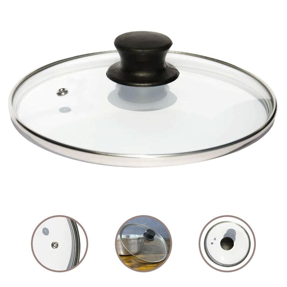 Tampa De Vidro Temperado Avulsa 22/23Cm Panela Frigideira