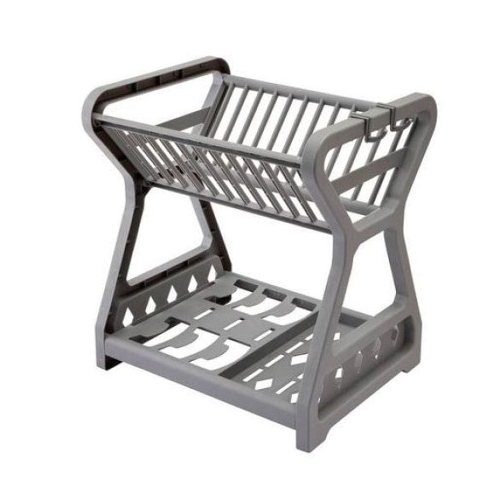 Escorredor Louça Plástico Pratos Copos Talheres Cozinha