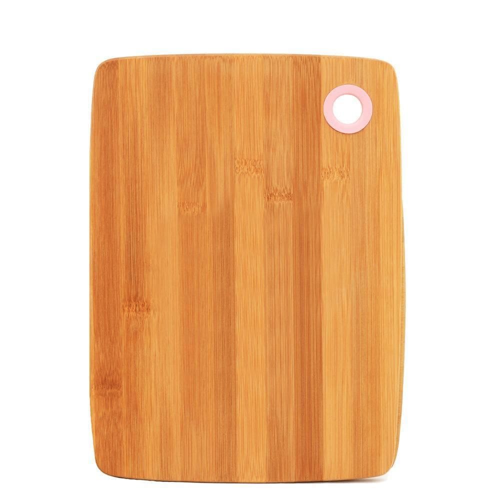 Tábua Para Corte Nature Plus Ring Rosa 33X24Cm Bambu