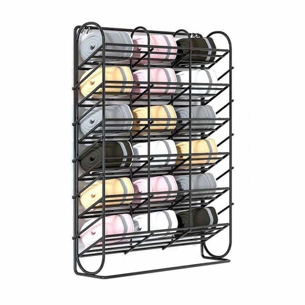 Organizador Aramado Para Peças íntima 18 Compartimento Preto