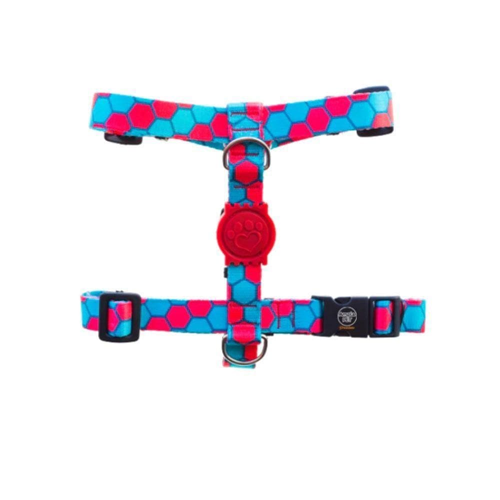 Peitoral Para Cães H Colmeia Ampla Pet Tamanho M