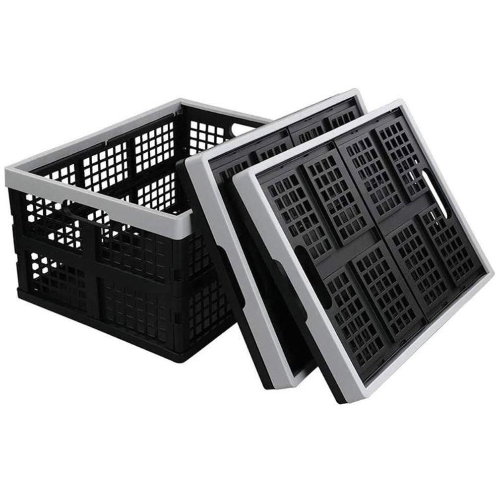 Caixa Organizadora Dobravel Cesto Desmontavel Caixote Multiuso Carga Compras Lavanderia Feira Livros Brinqued