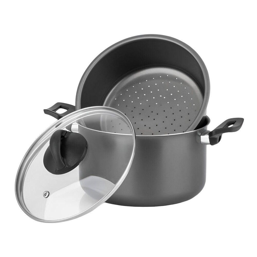 Panela Vapor 3 Em 1 - Praticidade E Saúde Na Sua Cozinha ø20cm